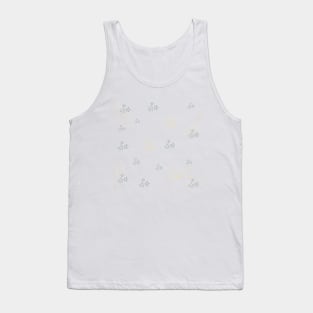 Green Star Simple Pattern Tank Top